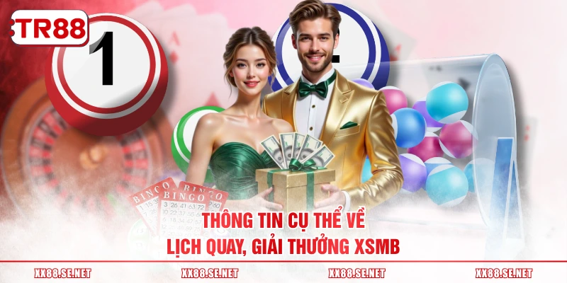 Thông tin cụ thể về lịch quay, giải thưởng XSMB